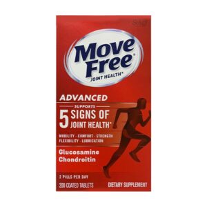 Viên uống bổ khớp Move Free Schiff 200 viên hỗ trợ giảm đau nhức xương khớp ở người lớn tuổi, cung cấp đầy đủ dưỡng chất giúp kích thích và phục hồi khớp