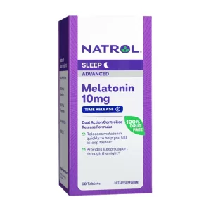 Viên ngậm an thần, ngủ ngon Melatonin 10mg 60 viên của Natrol