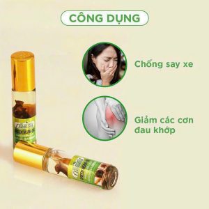 Dầu lăn thảo dược Thái Lan Green Herb 8ml