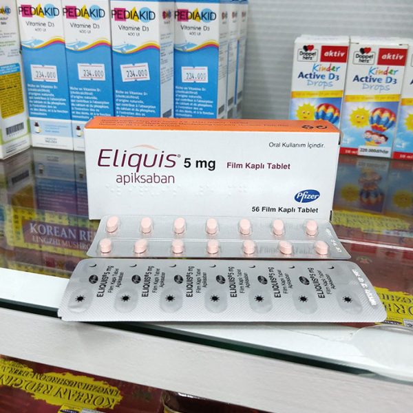 Thuốc chống đông máu Eliquis 5mg - Longkietpharma