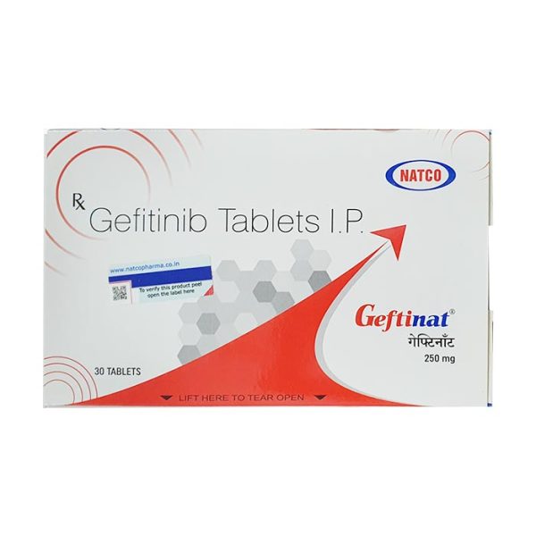 Geftinat 250mg Natco 30 viên – Điều trị ung thư phổi