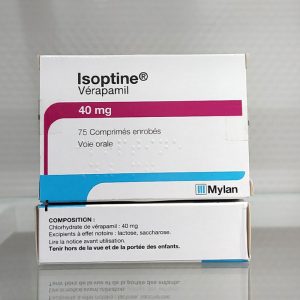 Thuốc điều trị đau thắt ngực Isoptine 40mg Mylan 75 viên