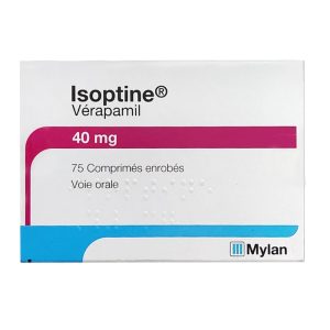 Thuốc điều trị đau thắt ngực Isoptine 40mg Mylan 75 viên