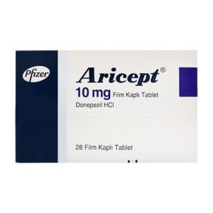 Aricept 10mg điều trị mất trí nhớ liên quan đến bệnh Alzheimer