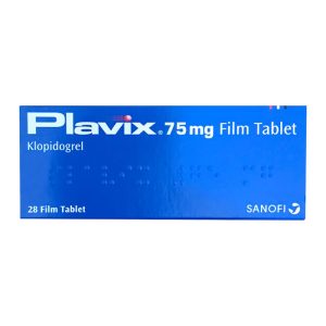 Plavix 75mg Clopidogrel Sanofi