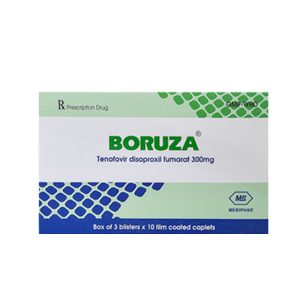 Thuốc Boruza 300mg 30 viên – Điều trị viêm gan B, HIV