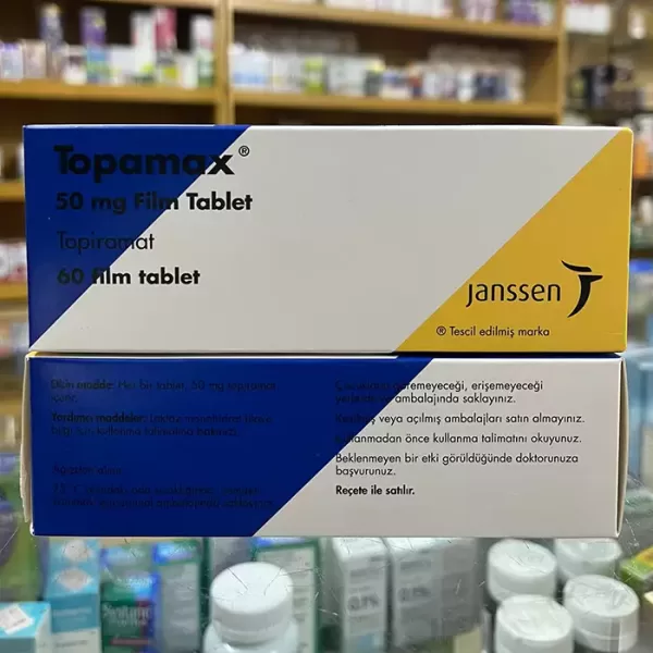 Topamax 50mg Janssen 60 viên - Longkietpharma