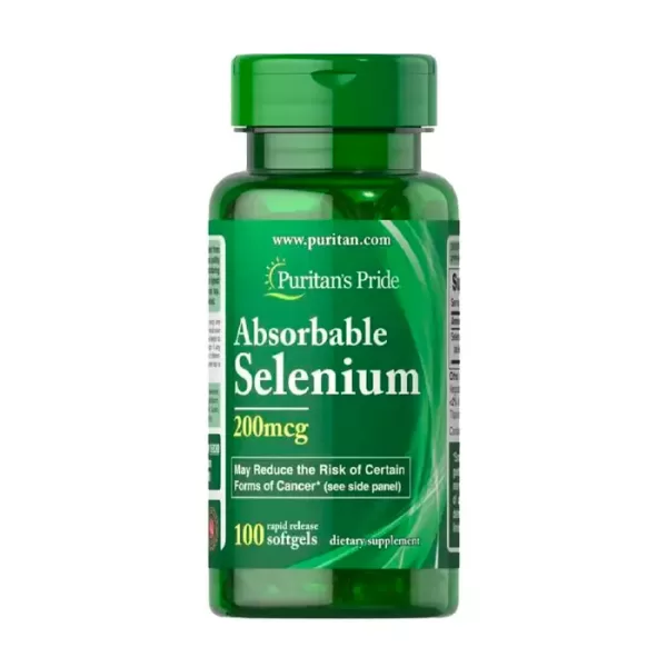 Viên uống Absorbable Selenium 200mcg Puritan’s Pride