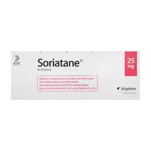 Thuốc trị vẩy nến Soriatane 25mg của Arrow