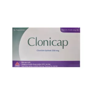 Clonicap 250mg thuộc nhóm thuốc giảm đau, hạ sốt, chống viêm không Steroid ( NSAIDS )