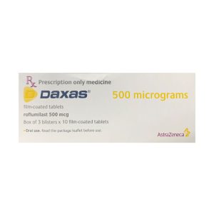 DAXAS Roflumilast 500mcg