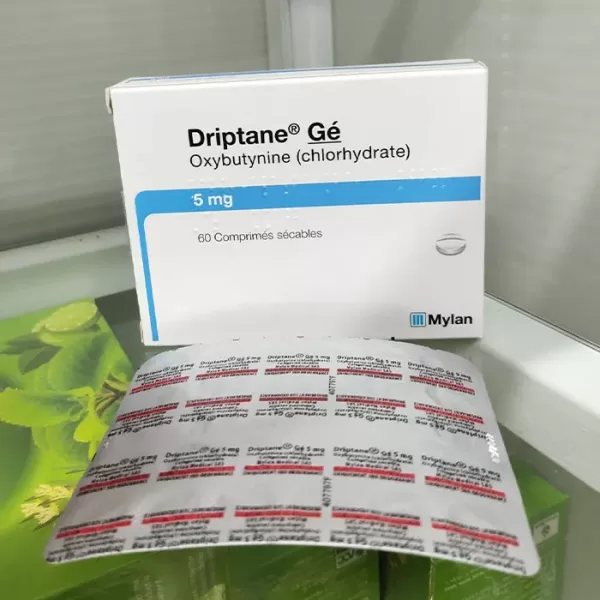 Thuốc điều trị tiểu mất kiểm soát Driptane 5mg Oxybutynine