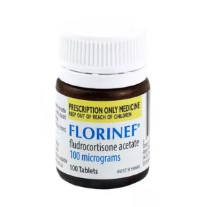 Thuốc điều trị suy vỏ thượng thận Florinef 100mcg