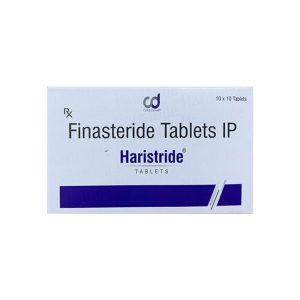 Thuốc mọc tóc Finasteride 1mg Haristride hộp 100 viên