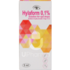 Hylaform 0,1 5mL là nước mắt nhân tạo thế hệ ba được sử dụng để dưỡng ẩm mắt khi khô mắt do nhiều trường hợp như cận thị, làm việc máy tính nhiều,