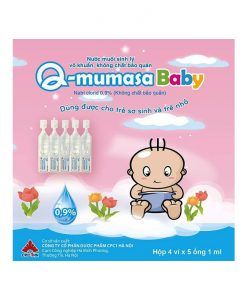 Q-mumasa Baby là sản phẩm nước muối sinh lý đầu tiên của Việt Nam được sản xuất trên dây truyền BFS hiện đại bậc nhất Châu Âu