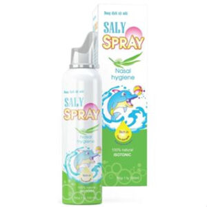 Saly Spray là nước muối sinh lý dạng xịt được bổ sung thêm tinh dầu khuynh diệp giúp tạo cảm giác dễ chịu ngay lập tức sau khi sử dụng