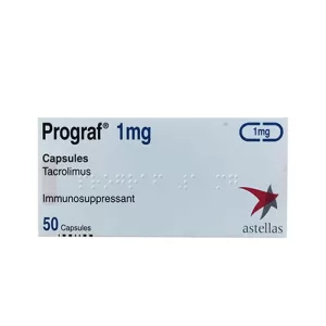 Prograf 1mg Tacrolimus astellas 50 viên